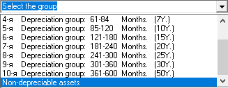 If the asset is non-depreciable Non-depreciable assets. Planning Tools Budget-Plan Express