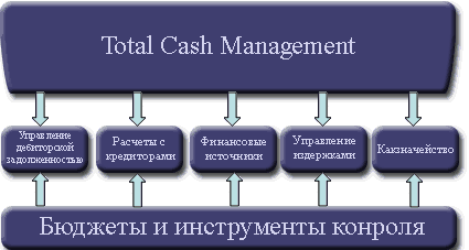 Инструмент, решающий ряд текущих и долгосрочных задач финансового управления Если операционная деятельность не обеспечена постоянной платежеспособностью, вряд ли компания может эффективно развиваться и качественно выполнять свои обязательства перед клиентами. Технология TCM (Total Cash Management) является инструментом, который призван помочь финансовому директору