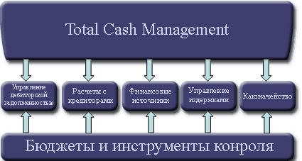 Если операционная деятельность не обеспечена постоянной платежеспособностью, вряд ли компания может эффективно развиваться и качественно выполнять свои обязательства перед клиентами. Технология TCM (Total Cash Management) является инструментом, который призван помочь финансовому директору